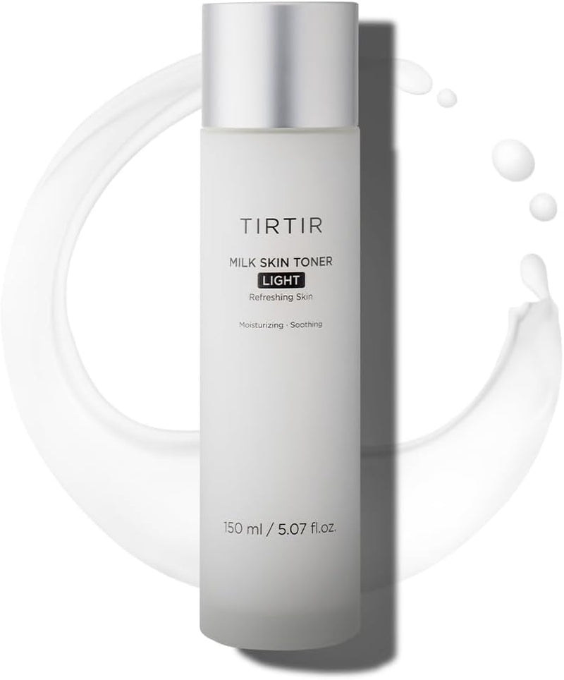 Milk Skin Rice Toner Light | Instant Hydration with 4% Niacinamide, Pantenol, Lightweight, Pore-Tightening, Vegan, Acne-Prone, Oily Skin, Fungal Acne Safe, Korean Skin Care, 5.07 Fl Oz