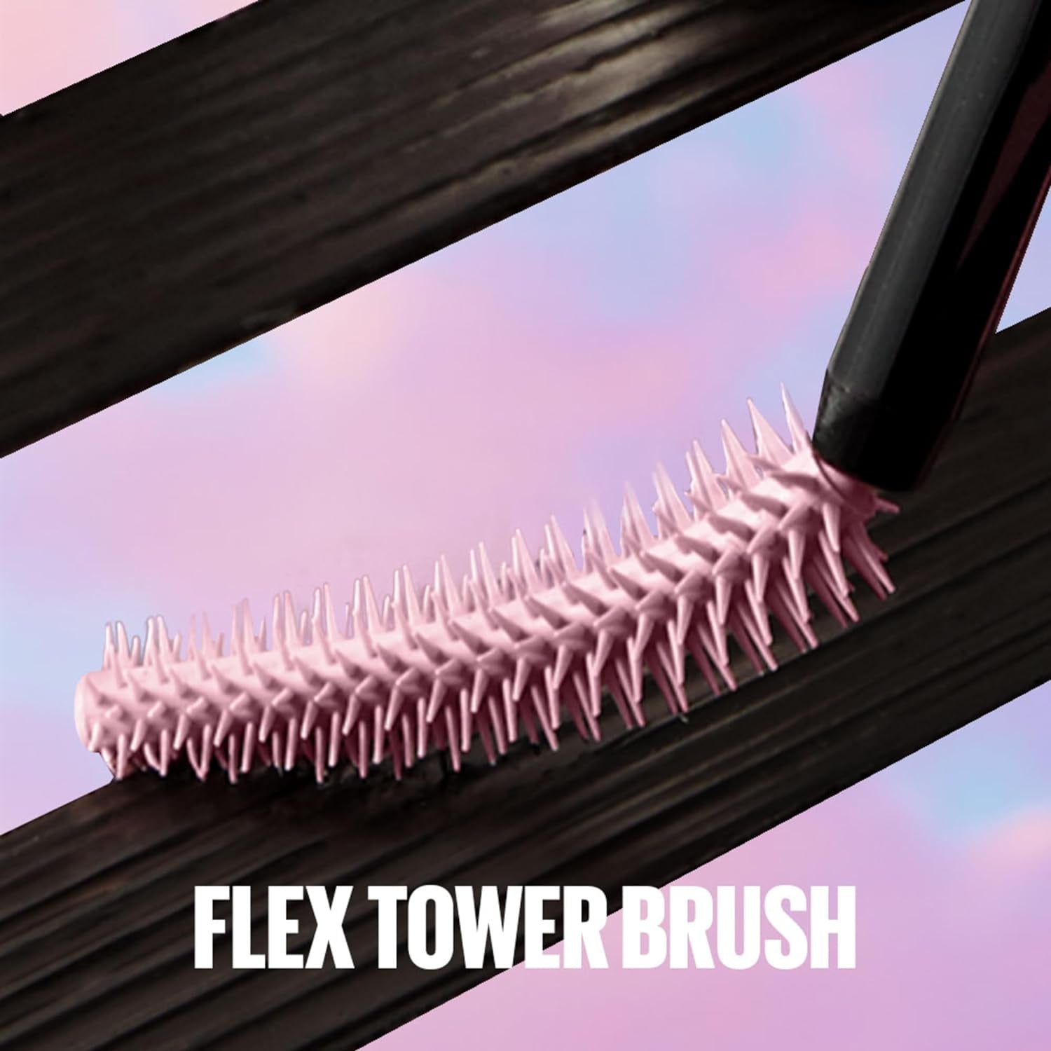 Lash Sensational Sky High Washable Mascara Makeup, Volumizing, Lengthening, Defining, Curling, Multiplying, Buildable Formula, True Brown, 1 Count