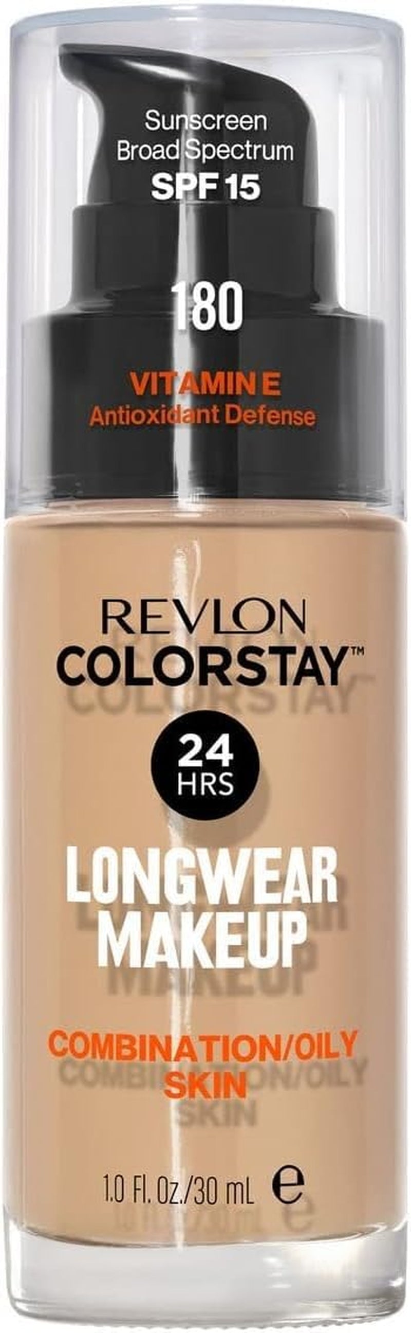 Colorstay Liquid Makeup Foundation with Pump - 180 Sand Beige