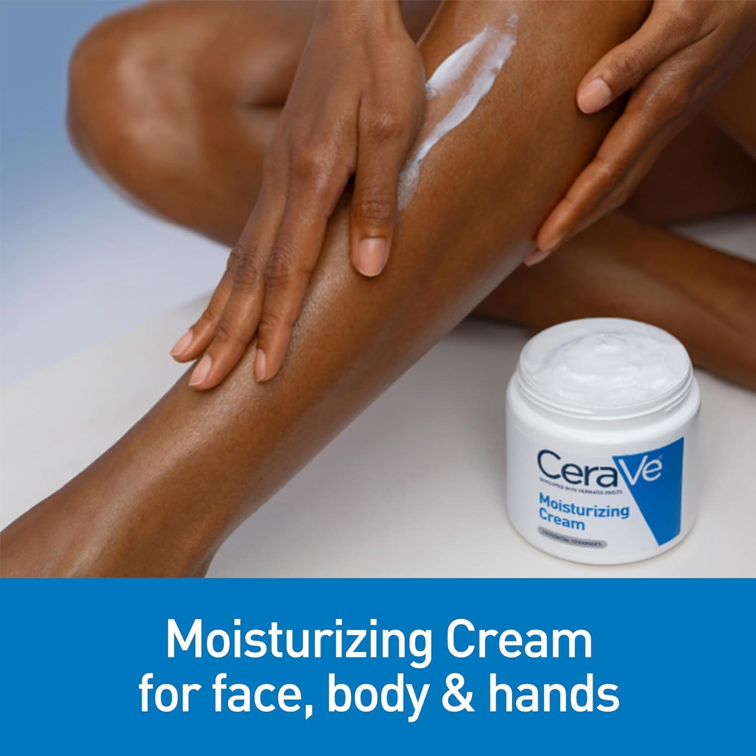 Moisturizing Cream, Face Body Moisturizer, Normal to Dry Skin, 8 Fl Oz