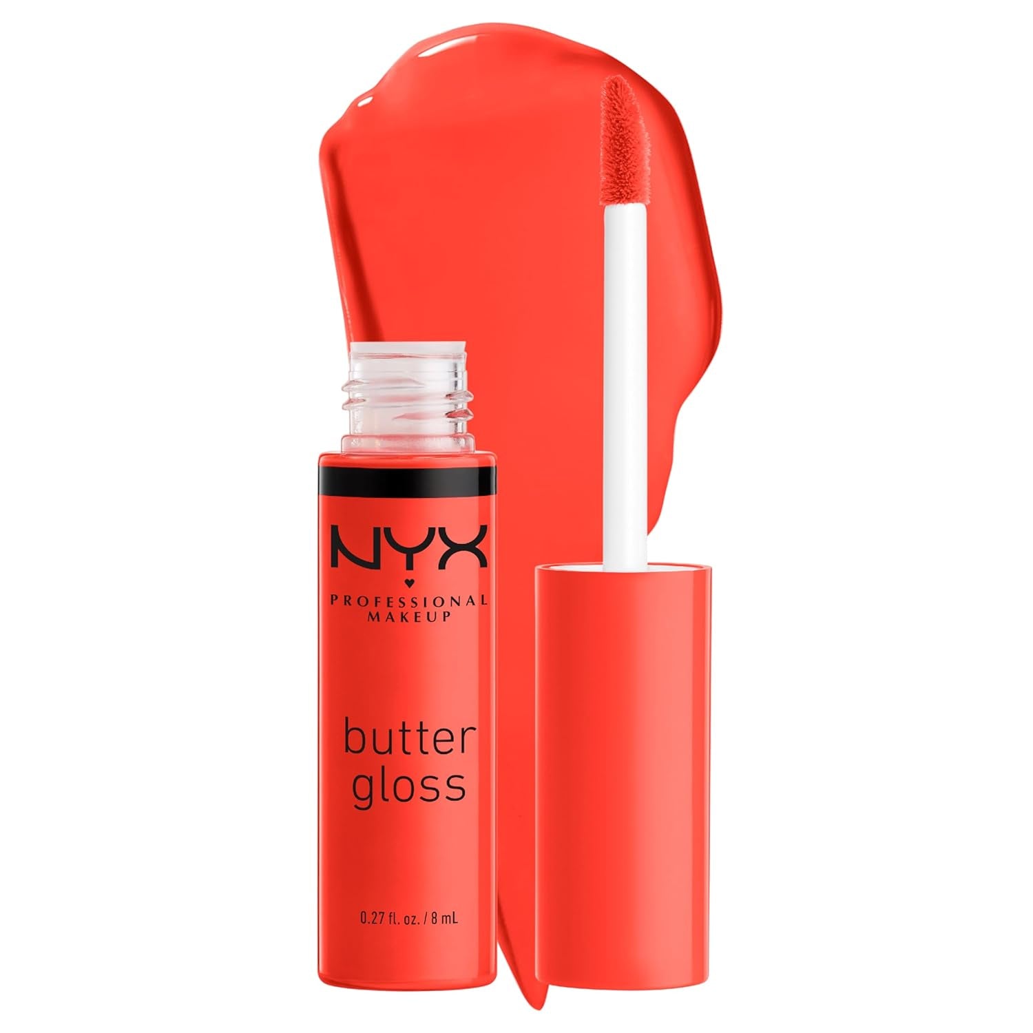 Butter Gloss, Non-Sticky Lip Gloss - Orangesicle (Orange)