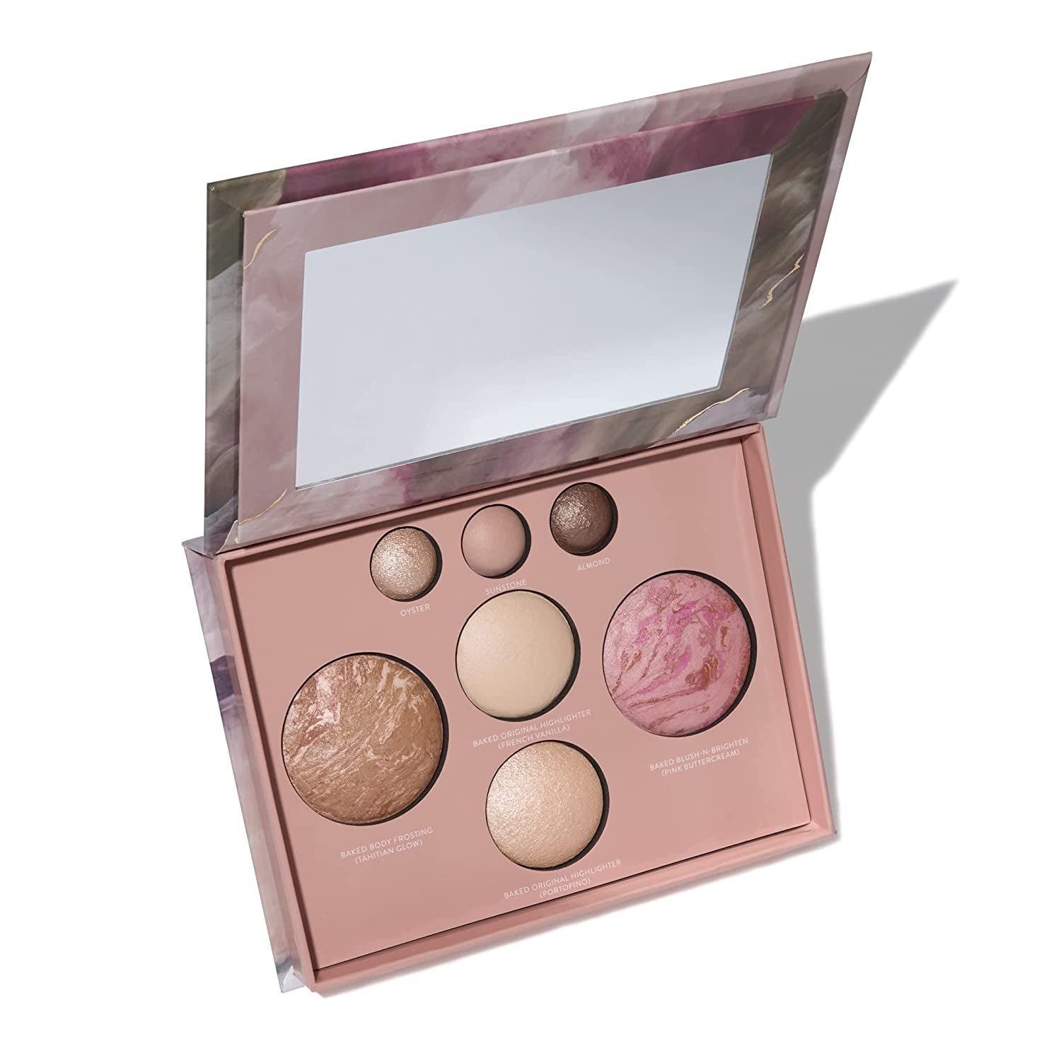 the Best of the Best Baked Palette - Full Size - Includes Bronzer, Blush, 2 Highlighters and 3 Eyeshadows - Travel-Friendly