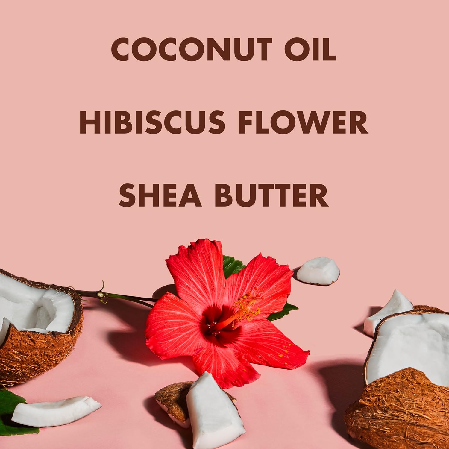 Curl Mousse Coconut and Hibiscus for Frizz Control Styling Mousse with Shea Butter 7.5 Oz