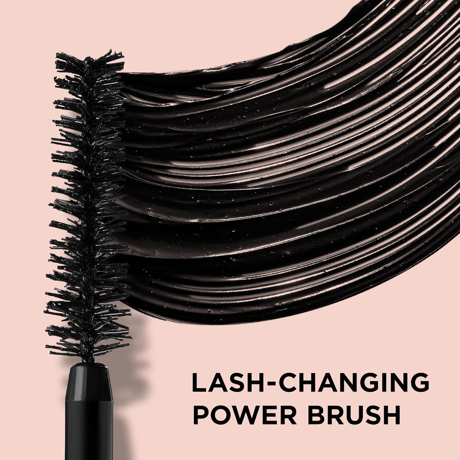 Superhero Mascara – Super Elastic Stretch Black Mascara for Volume & Length - Volumizing Mascara with Collagen, Biotin & Peptides – Suitable Makeup Mascara for Sensitive Eyes