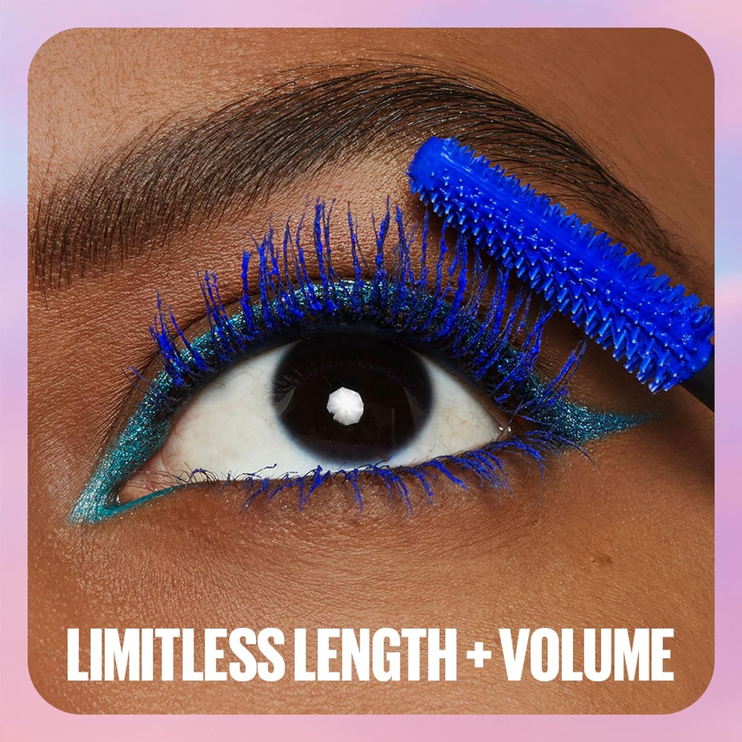 Lash Sensational Sky High Washable Mascara Makeup, Volumizing, Lengthening, Defining, Curling, Multiplying, Buildable Formula, True Brown, 1 Count