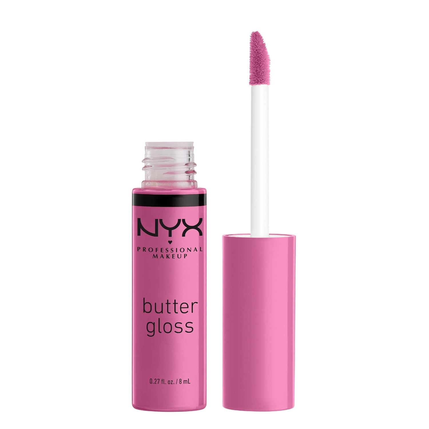 Butter Gloss, Non-Sticky Lip Gloss - Merengue (Pink Lilac)