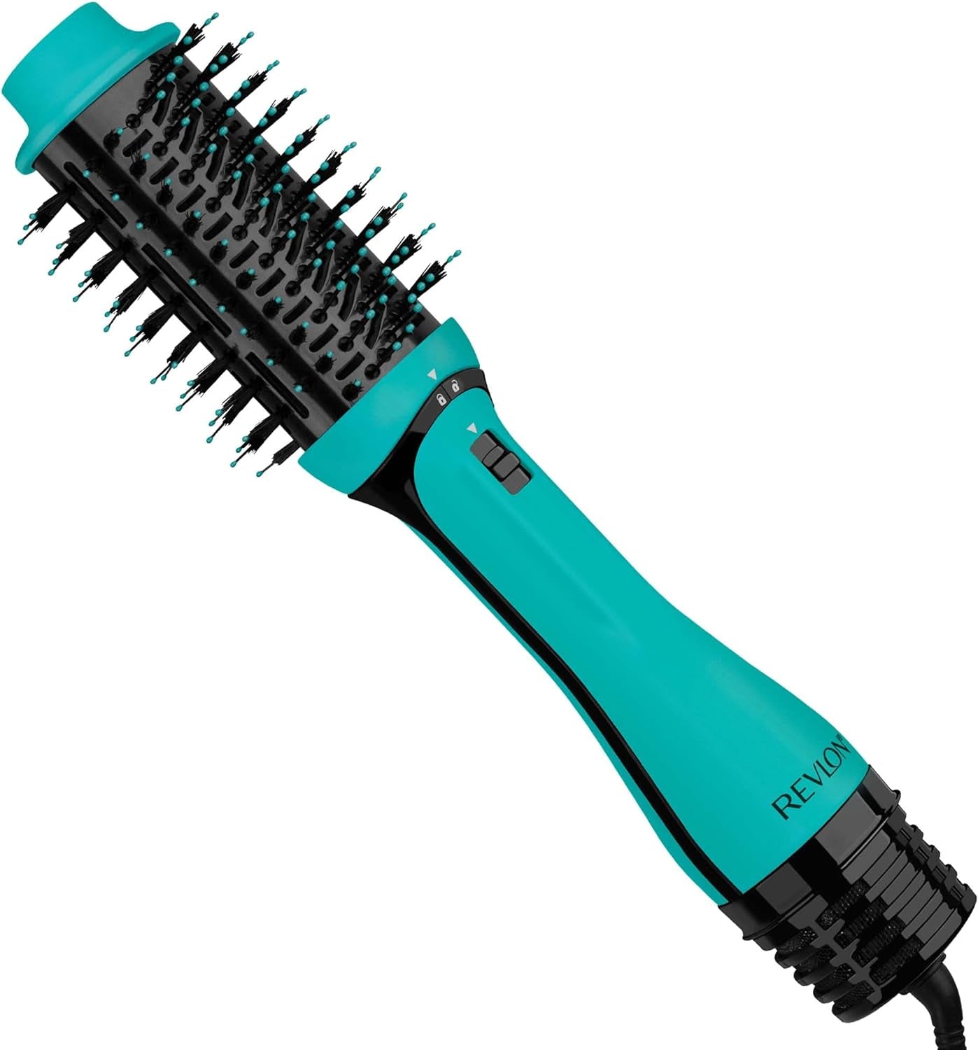 One Step Volumizer plus Hair Dryer and Styler | More Volume, Less Damage, and More Styling Control for Easy and Fast Salon-Style Blowouts, plus Travel Friendly (Teal)