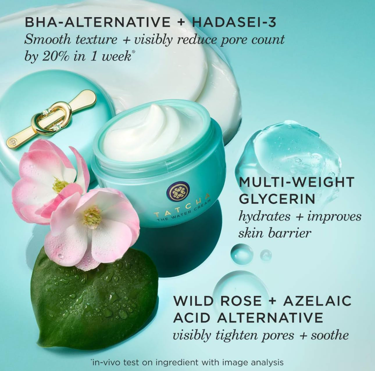 the Water Cream | Cream Moisturizer for Face, Optimal Hydration for Pure Poreless Skin