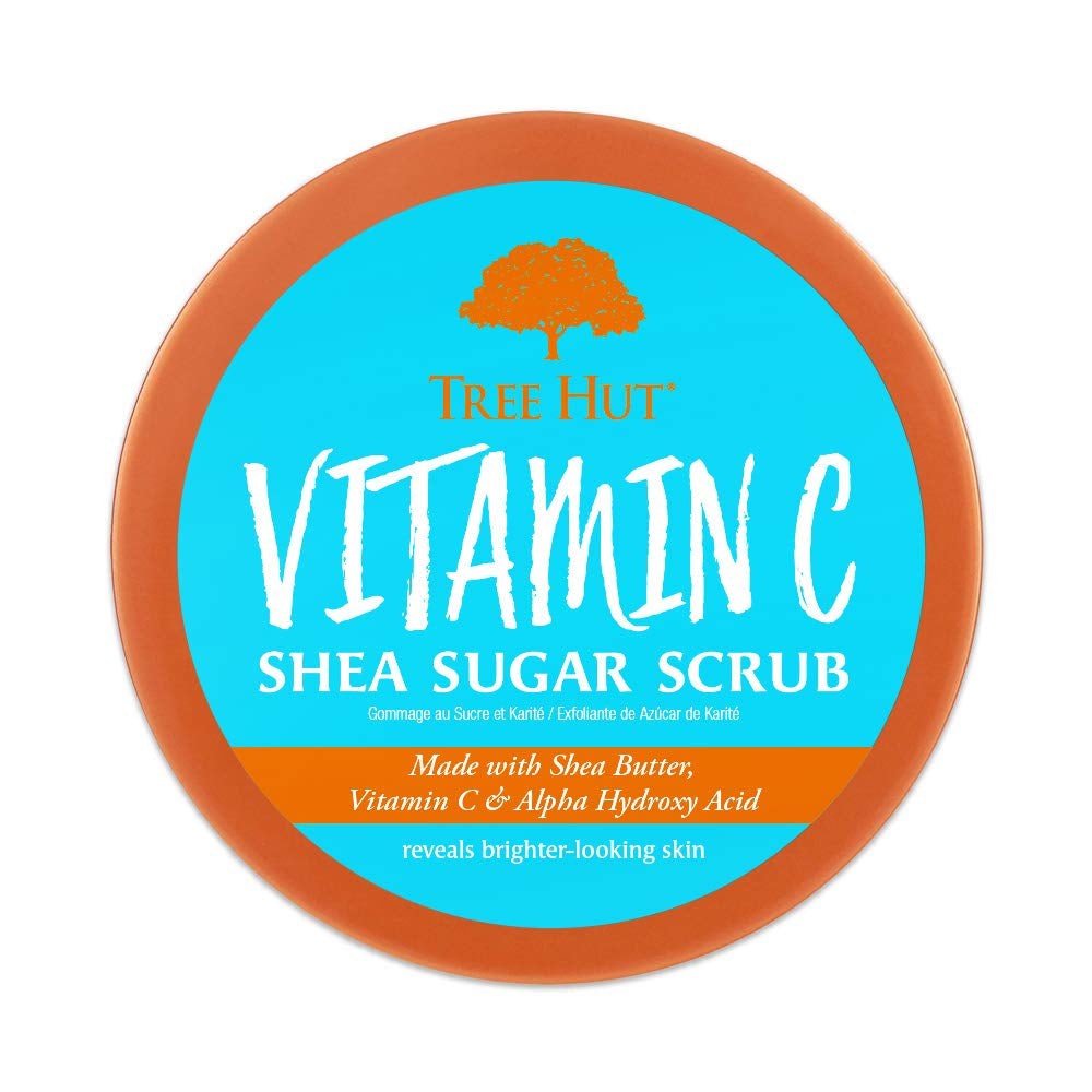 Shea Sugar Scrub Tropical Mango, 18Oz, Ultra Hydrating and Exfoliating Scrub for Nourishing Essential Body Care