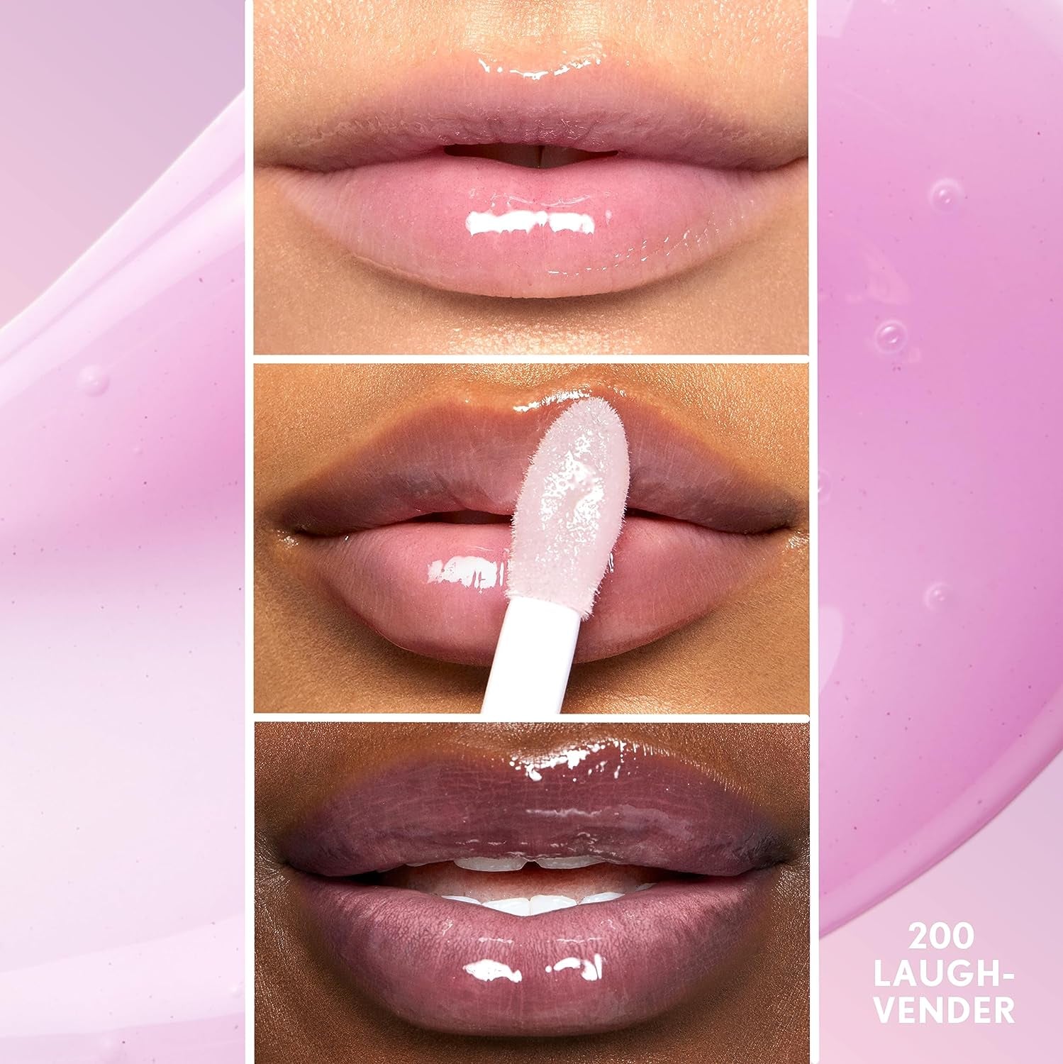 Clean Fresh Yummy Gloss – Lip Gloss, Sheer, Natural Scents, Vegan Formula - Laugh-Vender