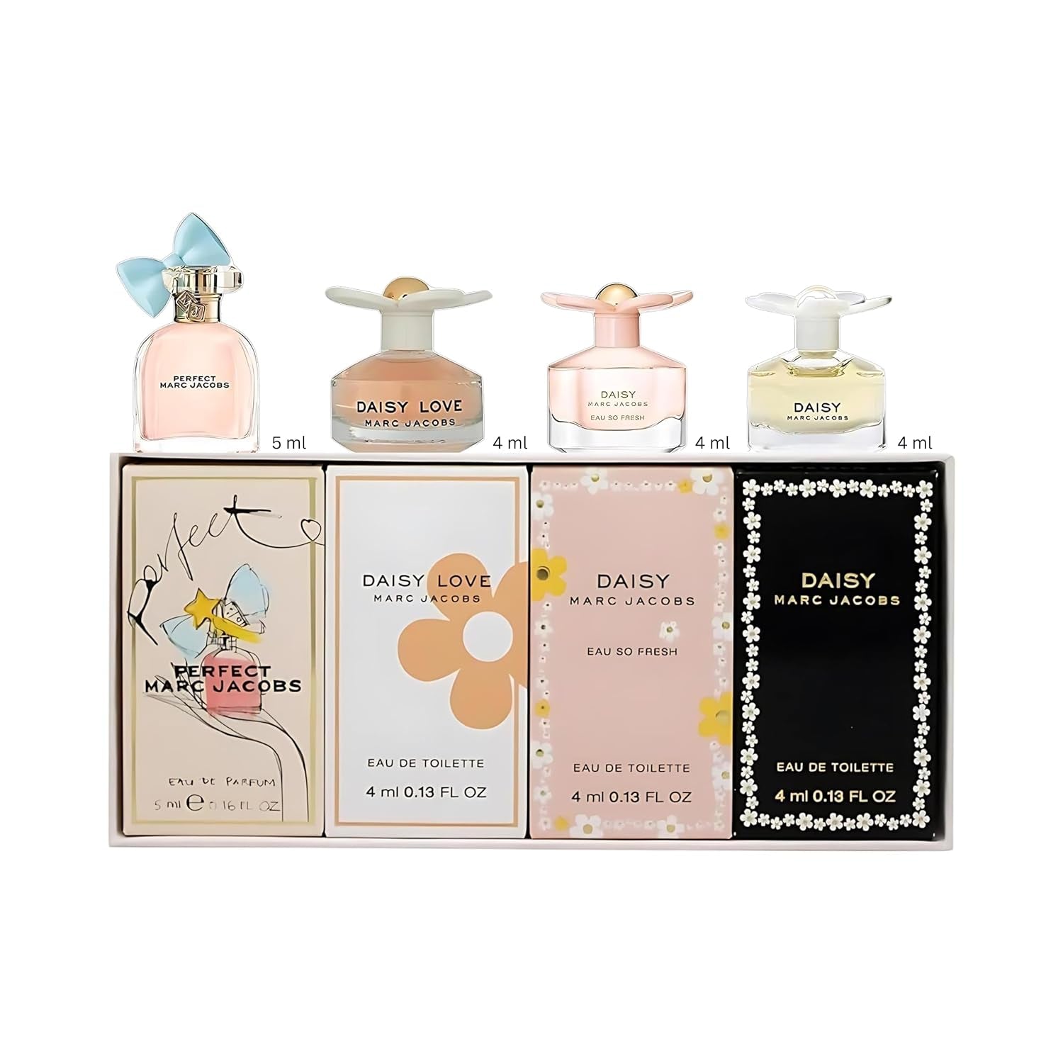 4 Pieces for Women Mini Gift Set, 0.55 Ounce