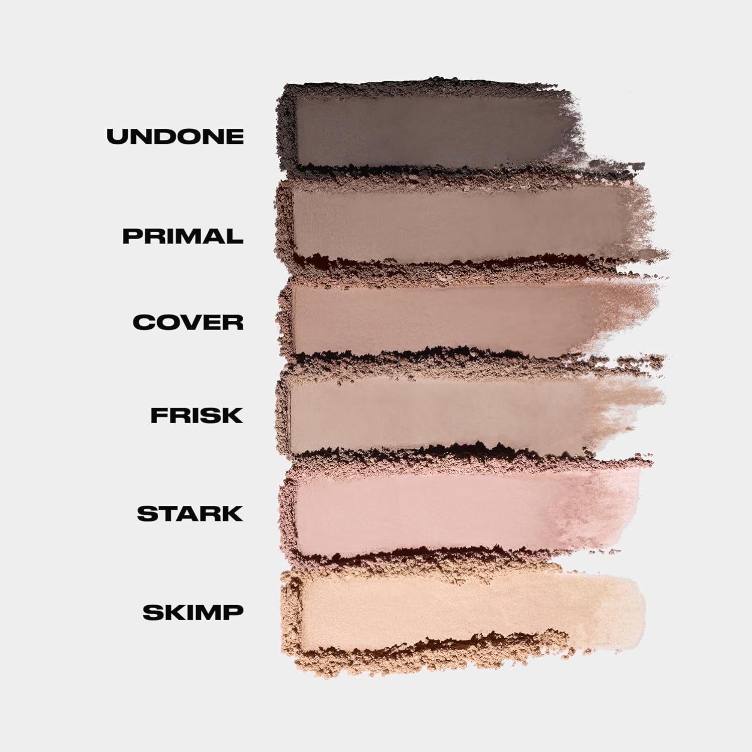 Naked 2 Basics Eyeshadow Palette, Velvety Matte Finish, 6 Nude Taupe & Brown Neutral Eye Shadows, Natural Everyday to Smokey Eye Makeup Looks, Travel Friendly Size, Vegan, Cruelty-Free